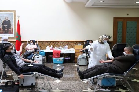Les fonctionnaires du ministère de l’Intérieur se mobilisent pour le don du sang