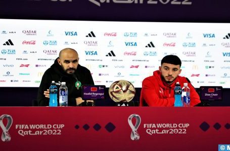 Mondial Qatar-2022 : la combativité et l’esprit de groupe, clés de voûte pour atteindre la finale (Regragui)