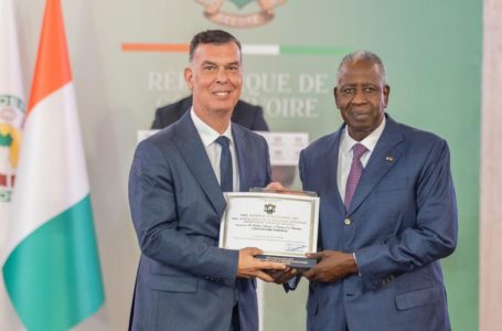Prix d’excellence 2023: Côte d’Ivoire terminal consacrée, 1ère entreprise pourvoyeuse d’emplois décents 2023 en Côte d’Ivoire